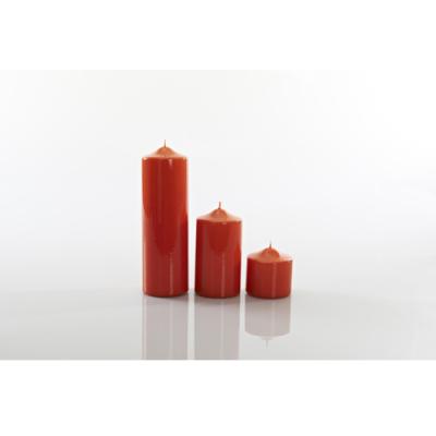 [마누크리스탈]이탈리아 핸드메이드 Orange candle(1P/소)