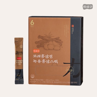 한삼근 고려홍삼정 녹용홍삼스틱 100포 (+쇼핑백)