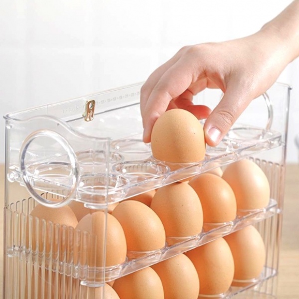 자동업 30구 계란케이스 (투명) 달걀 보관