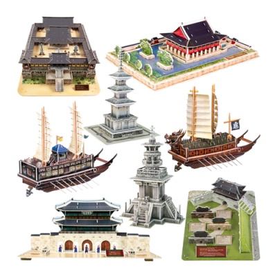 역사 시리즈(대) 6종 - 역사 한국사 입체퍼즐 만들기