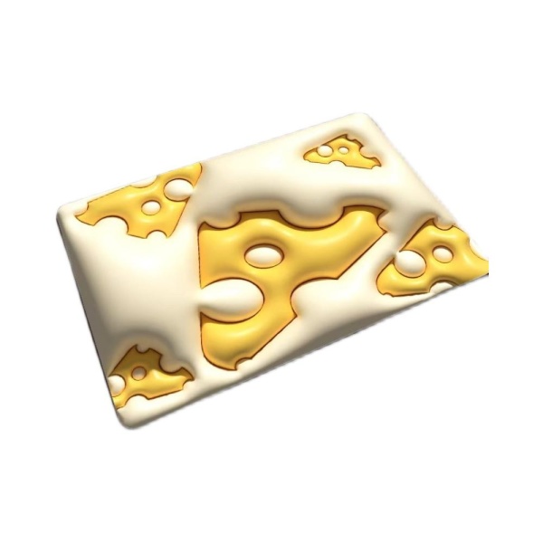 1+1 3D 입체감 빨아쓰는 규조토 치즈 발매트