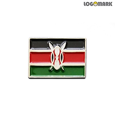 케냐 국기 뺏지