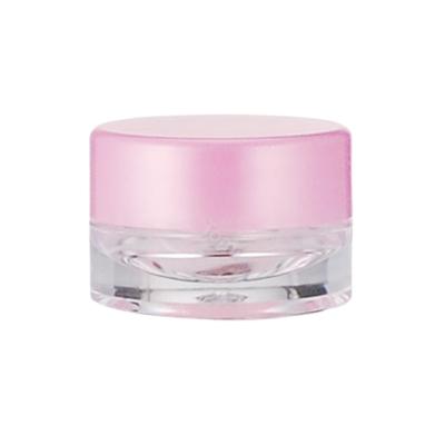 3g 크림 분홍캡 3g 투명용기 화장품용기