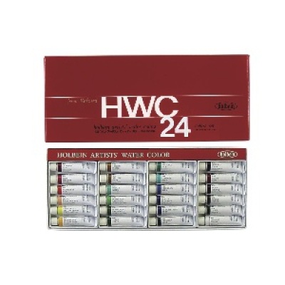 HWC 홀베인 수채화 물감 5ml 24색 / 수채물감