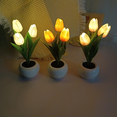 LED 튤립 무드등 꽃조명 플라워부케 램프