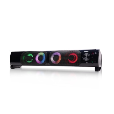 2채널 LED 유선 USB 스피커 사운드바 SP-335