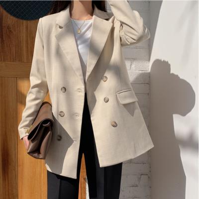 여성 자켓 재킷 퀄팅 캐주얼 아우터 레이즈 체크 더블