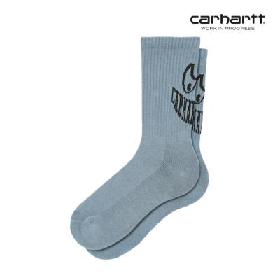 칼하트WIP Grin Socks (Frosted Blue / Black) 양말
