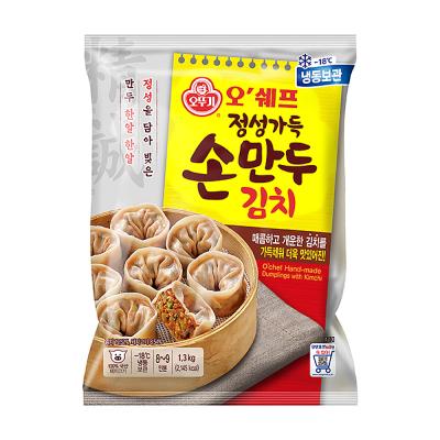 오뚜기 오쉐프 정성가득 손만두 김치 1.3kg 냉동