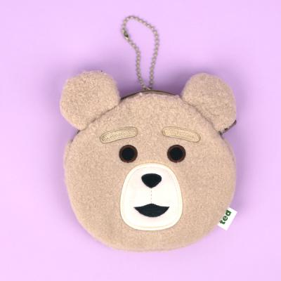 테드 곰 캐릭터 동전 포켓 지갑 키홀더 인형 키링