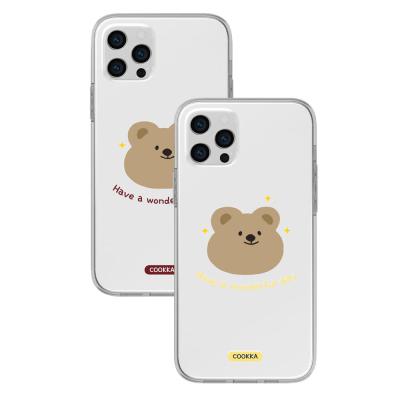 아이폰6S 쿠카 캐릭터 투명 슬림 젤리 케이스 KP078