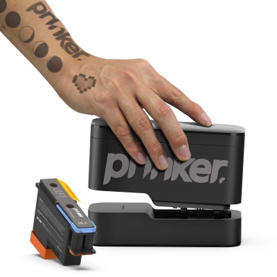 1초 디지털 프린팅 문신 타투 프링커 S 퓨어블랙세트