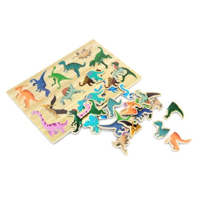 유아 자석 퍼즐 놀이 학습 교구 공룡