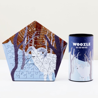 [WOOZLE] 우즐 비정형 나무퍼즐 - 돌산양 - 극지방 