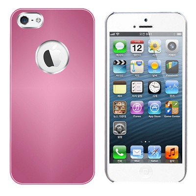 LION METAL CASE 핑크 (아이폰 5용)