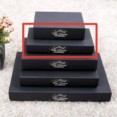선물 포장 상자-블랙싸바리상자  직사각 깊은준중형 Box E3