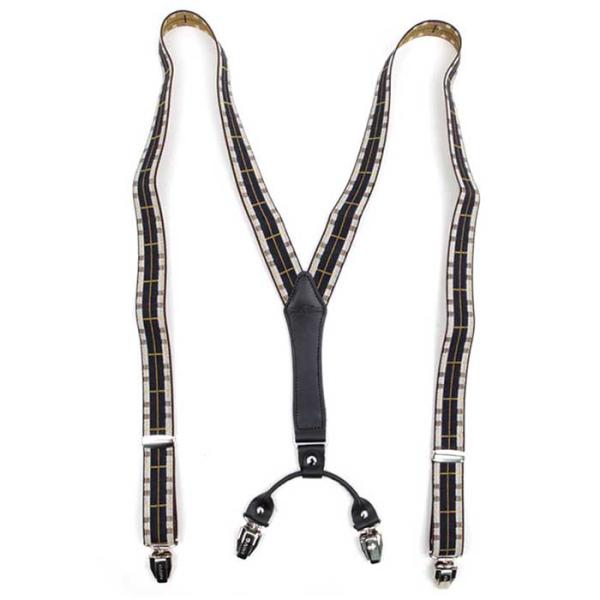 CLASSIC 브라운 체크 suspenders CH1953319