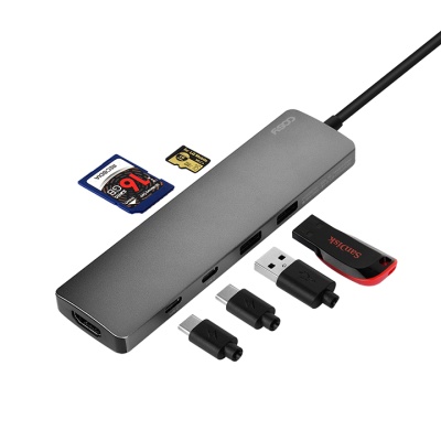 타입C멀티스테이션(HDMI,PD,USB3.0,SLOT)_DS2025CUHP