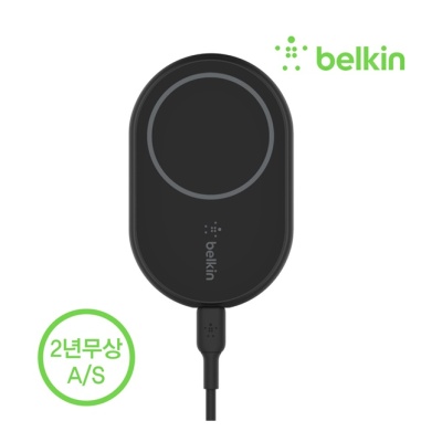 벨킨 아이폰14 10W 차량용 무선 충전 거치대 WIC004