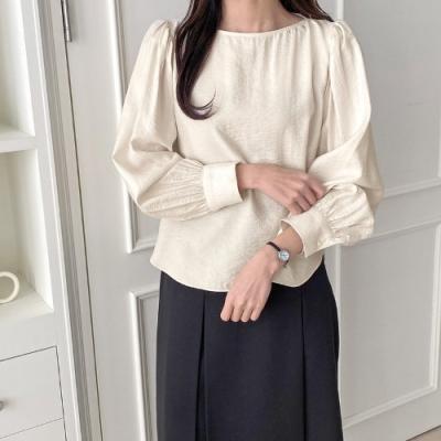Spring Pure Puff Blouse