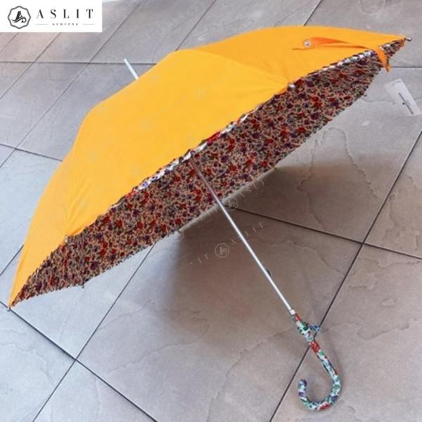 [애슬릿]이중 겹 컬러 꽃 무늬 프린팅 장 우산 양산