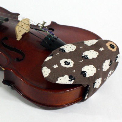 바이올린 핸드메이드 턱받침 커버 V-모델 No37