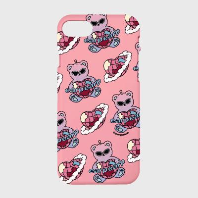 Space earth bear-pink(color jelly)