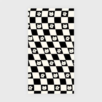 checkerboard gummy 비치타올