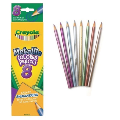 유아 아동 어린이 미술 교구 색칠 놀이 색연필 8색