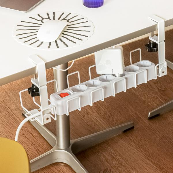 책상 전선 콘센트 멀티탭 전기코드 선 정리함 (대형)