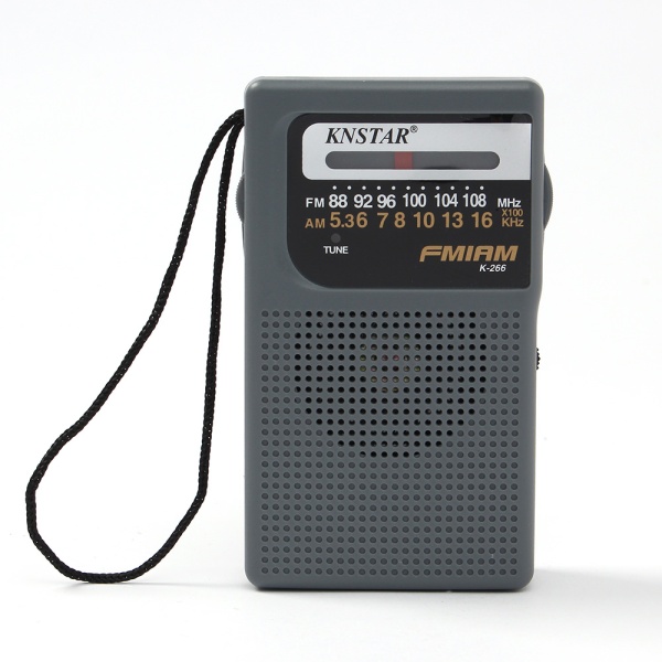 시그널 AMFM 휴대 라디오(그레이) /미니 효도라디오