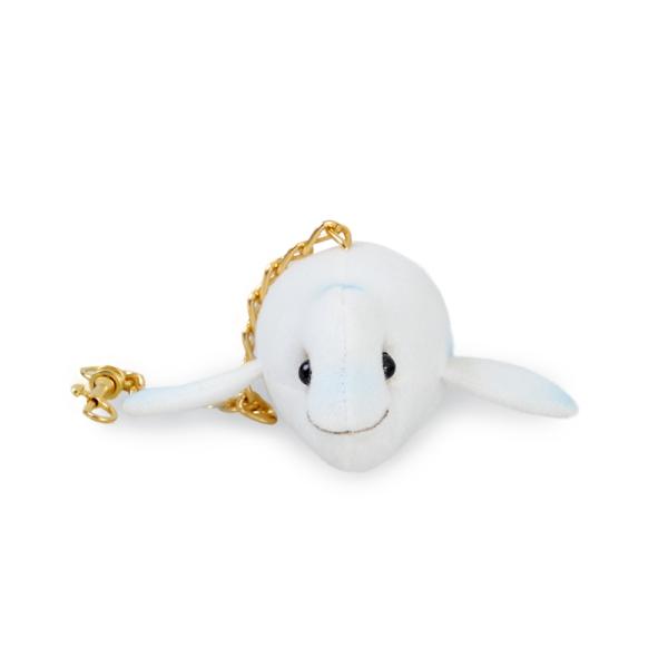 6650 흰고래 벨루가 동물인형 키체인/14cm.L