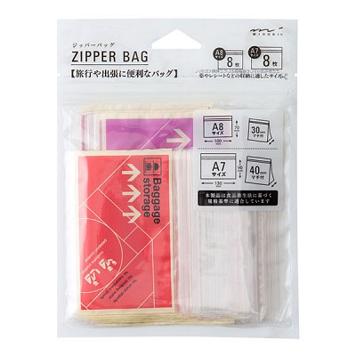 TRAVELER`S Zipperbag (A8/A7)