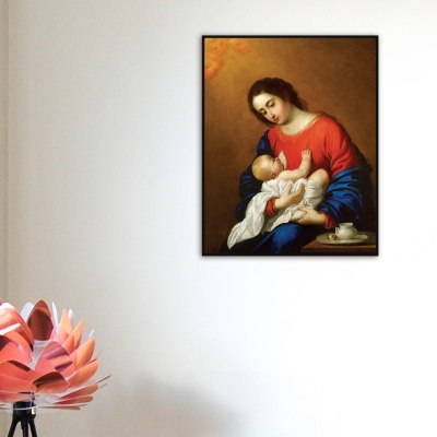[더벨라] 수르바란 - 성모 마리아와 아기 예수