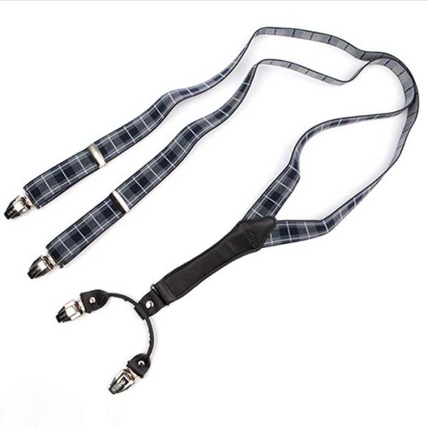 CLASSIC 라운드 체크 suspenders CH1953093