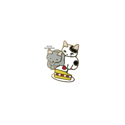 [PCZ-045]고양이의 일상(조각케이크).핀뱃지