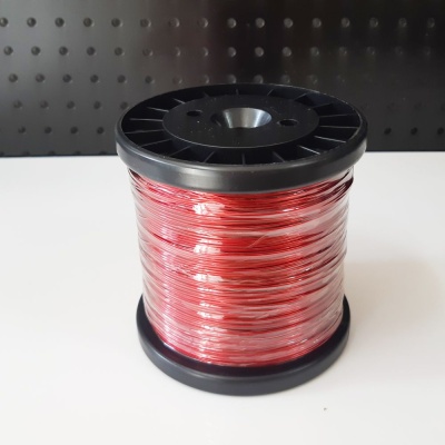 칼라공예철사 빨강색(대용량 두께1.0mm 길이240M)