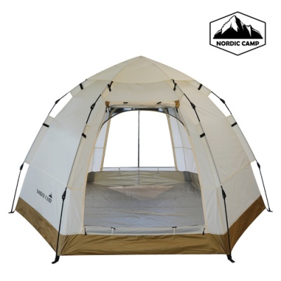 [노르딕 캠프] 펜타곤 원터치 텐트 3.4인용 NOR-OT01
