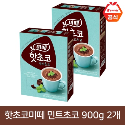 임박 상품) 동서 핫초코 미떼 민트초코 30T 2개