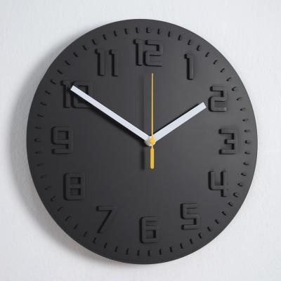 모던 칼라 저소음 벽시계 (블랙) 벽 시계 디자인 추카