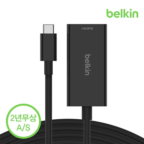 벨킨 USB-C to HDMI 2.1 암 어댑터 젠더 AVC013bt