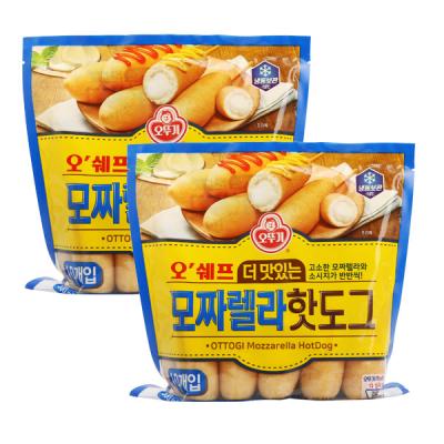 [오뚜기] 오쉐프_더 맛있는 모짜렐라 핫도그 (20개입)