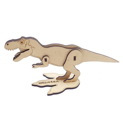 3D나무퍼즐 티라노사우루스 공룡 모형 만들기 수업