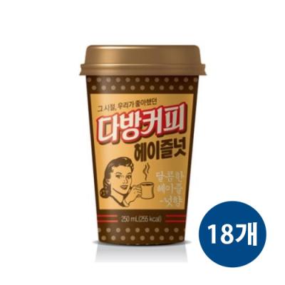 [동원] 소와나무 다방커피 헤이즐넛 250 mL * 18개
