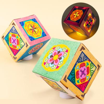 (미술샘) DIY 전통 큐브등 만들기
