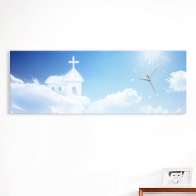 iw893-구름의교회_대형노프레임벽시계