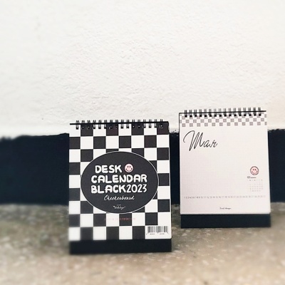아이씨엘 Desk Calendar Checkerboard (M) 2023