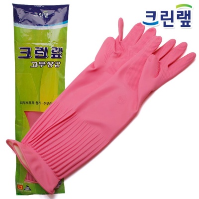 크린랩 고무장갑 특대 주방 설겆이 설거지 김장 장갑