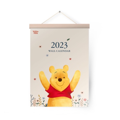 2023년 디즈니 곰돌이 푸 벽걸이 달력(행잉우드)