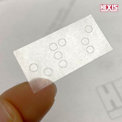 HEXIS 항균필름 코로나19 예방/항균 점자스티커 1세트